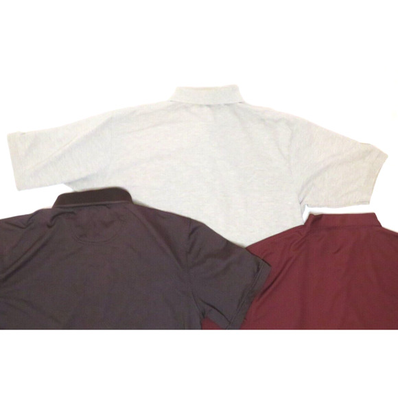 Lot of 3 Men's Polo Shirts Polo Ralph Lauren / Van Heusen / Antigua Golf Size L - Picture 5 of 16